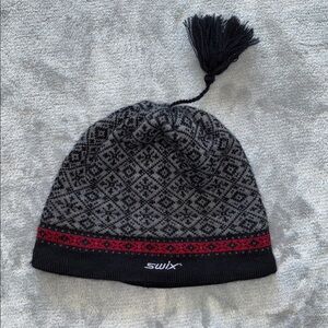 SWIX wool beanie snow ski winter hat